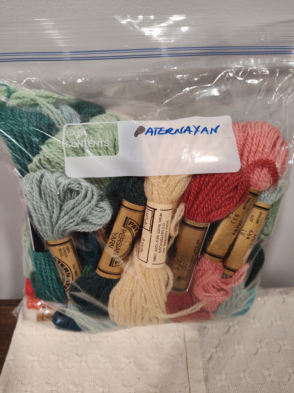 Needlepoint Thread - Paternayan Group 2